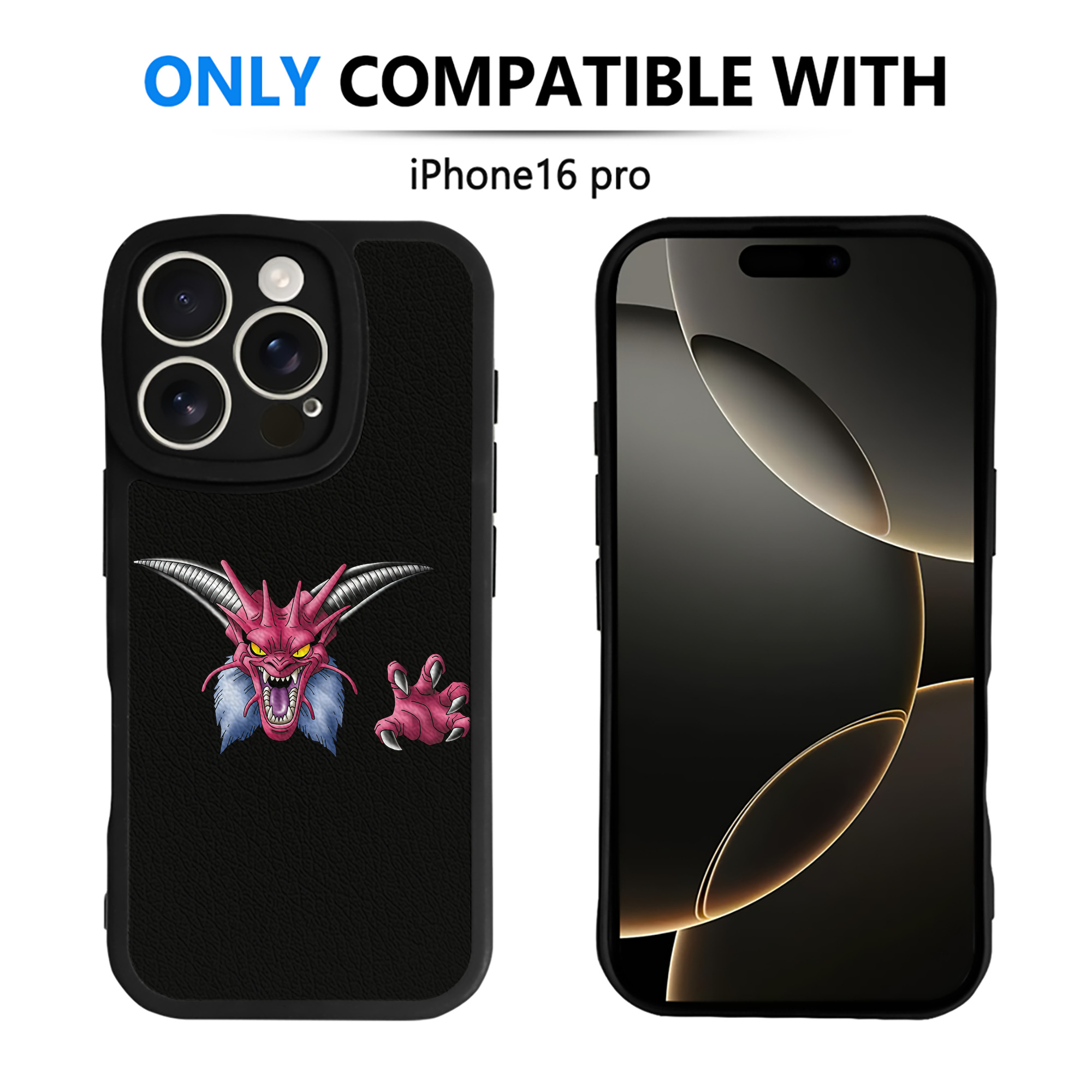 （画像用） ドラゴンクエスト Doragon Kuesuto Dragon Quest 【iPhone 16シリーズ対応】シリコンスマホケース（レザー調） 材質：シリコン